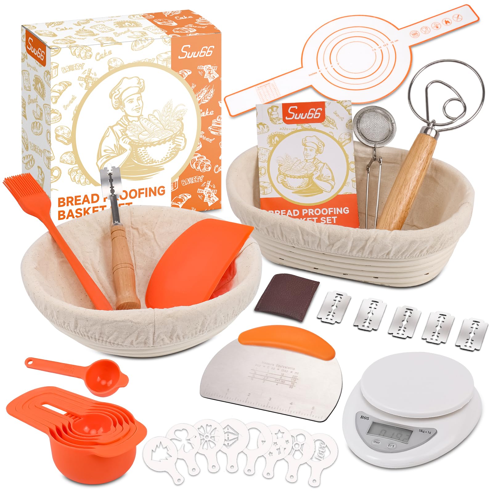 Amazon.com: 30-Pcs Sourdough Bread Baking Supplies - Sourdough